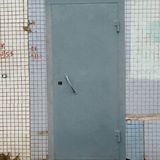 Дверь с фрамугой, сталь 2 мм