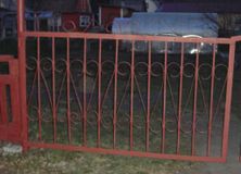 Вариант заполнения рамки ворот