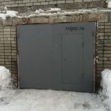 Ворота в гараж от производителя. Сталь 3 мм. Петрозаводск. Карелия.