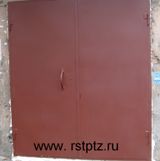 Ворота гаражные, индивидуальные, обшивка листом 2 мм (стандарт 3 мм) для удешевления продукции 18000 р