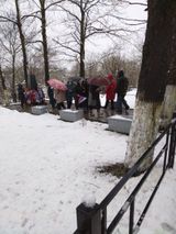 возложение к памятнику погибшим воинам, с.Гастелло