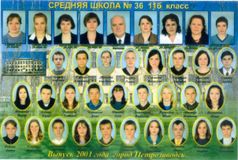 Выпуск 2001 года 11б класс