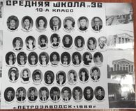 Выпуск 1988 года 10А класс