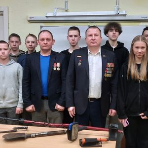 Встреча с членами СМОО «Поисковый отряд «Ладога»