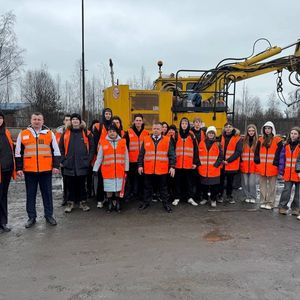 В Сортавальской дистанции инфраструктуры прошла увлекательная экскурсия для выпускников 9 «б» класса школы №6 г. Сортавала.