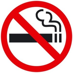 Курение в доме запрещено