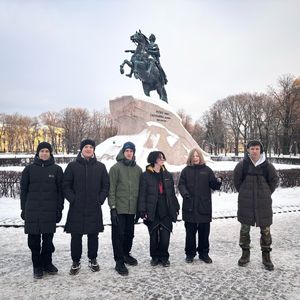 Ученики Школы № 55 г. Петрозаводска на "Техно-вызове"