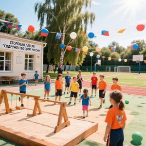 Каникулы в лагере дневного пребывания «Содружество Орлят России»