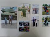 фотовыставка "Моя семья на параде Победы". младшая группа