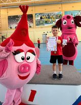 Егоров Макар. подготовительная к школе группа. Победитель в личном зачете среди мальчиков