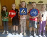 Игра Назови дорожный знак, средняя группа А