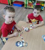 дидактическая игра матрешки.средняя группа Б.