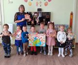 коллективная аппликация.средняя группа