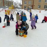 Собери снежки средняя группа А