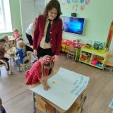 Отпечатки ладошек. Средняя группа