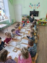 Рисование солью средняя группа.