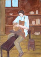 Гусакова Анна, 14 лет. Гончар. Дипломант
