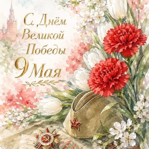 9 Мая – День Великой Победы! Поздравляем с величайшим праздником!