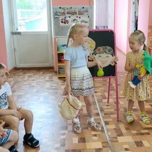 Познавательное занятие в группе "Смешарики"