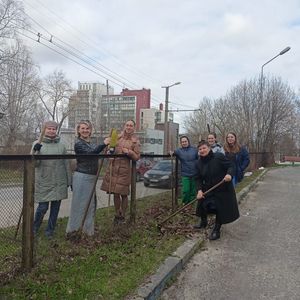 Субботник в детском саду