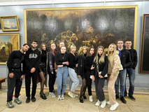 ОКОНЧАНИЕ ЭСКУРСИИ: студенты группы УМД 2-20/11-21