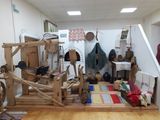 Экспозиция крестьянской  избы ельниковской округи н. ХХ века