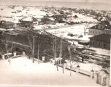 Начало 1930-х годов. Вид с колокольни на улицу Полянскую