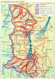 Карта Курской битвы