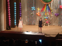 1 июня 2016, концерт солисты - Воронова Полина, Мачуева Арина