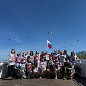 "Бессмертный полк" на воде