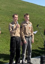 Северяне выступают на митинге