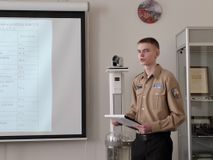 Никита представляет свое исследование