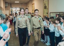 Парадное шествие  делегаций