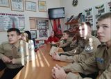В школьном музее радистов России