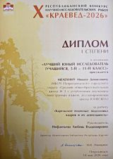 Диплом 1 степени