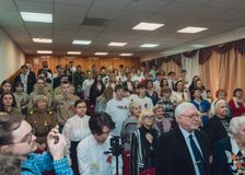 На открытии слета