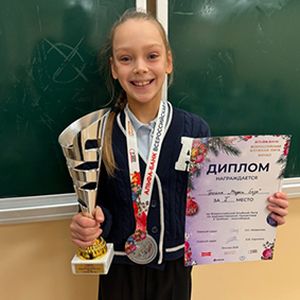 Успех юной гимнастки на Всероссийском кубке лиги