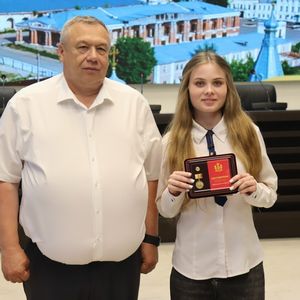 Церемония награждения талантливых и одаренных школьников