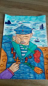 Ветеран, Митусова А., 7 класс