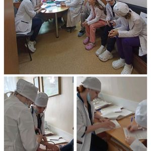 Три рабочих дня у практикантов из 10 медицинского класса