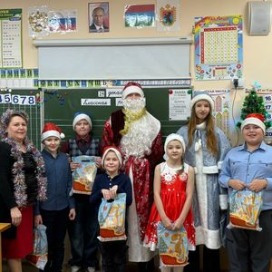 Дед Мороз со Снегурочкой