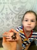 Ульяна Ляшенко, 5 лет. "Мой медвежонок грустный"
