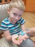Саша Ковтунов, 5 лет. Я буду путешествовать на самолёте