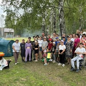 23 июля на берегу озера Токовое в селе Молчаново состоялось большое семейное приключение