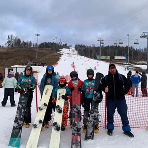 Сборная по сноуборду в Новоабзаково!