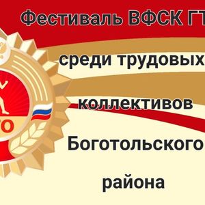 Фестиваль ГТО среди трудовых коллективов Боготольского района