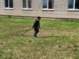 Школьный субботник.