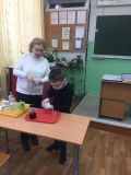 Урок естествознания в младших классах