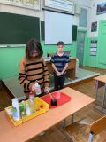 Урок естествознания в младших классах