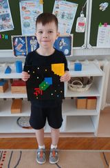  Сахаров Ярослав, 5 лет «Первый космический полёт»